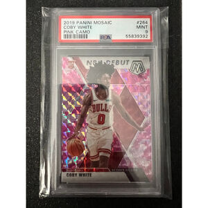 2019 PANINI MOSAIC COBY WHITE PINK CAMO #264